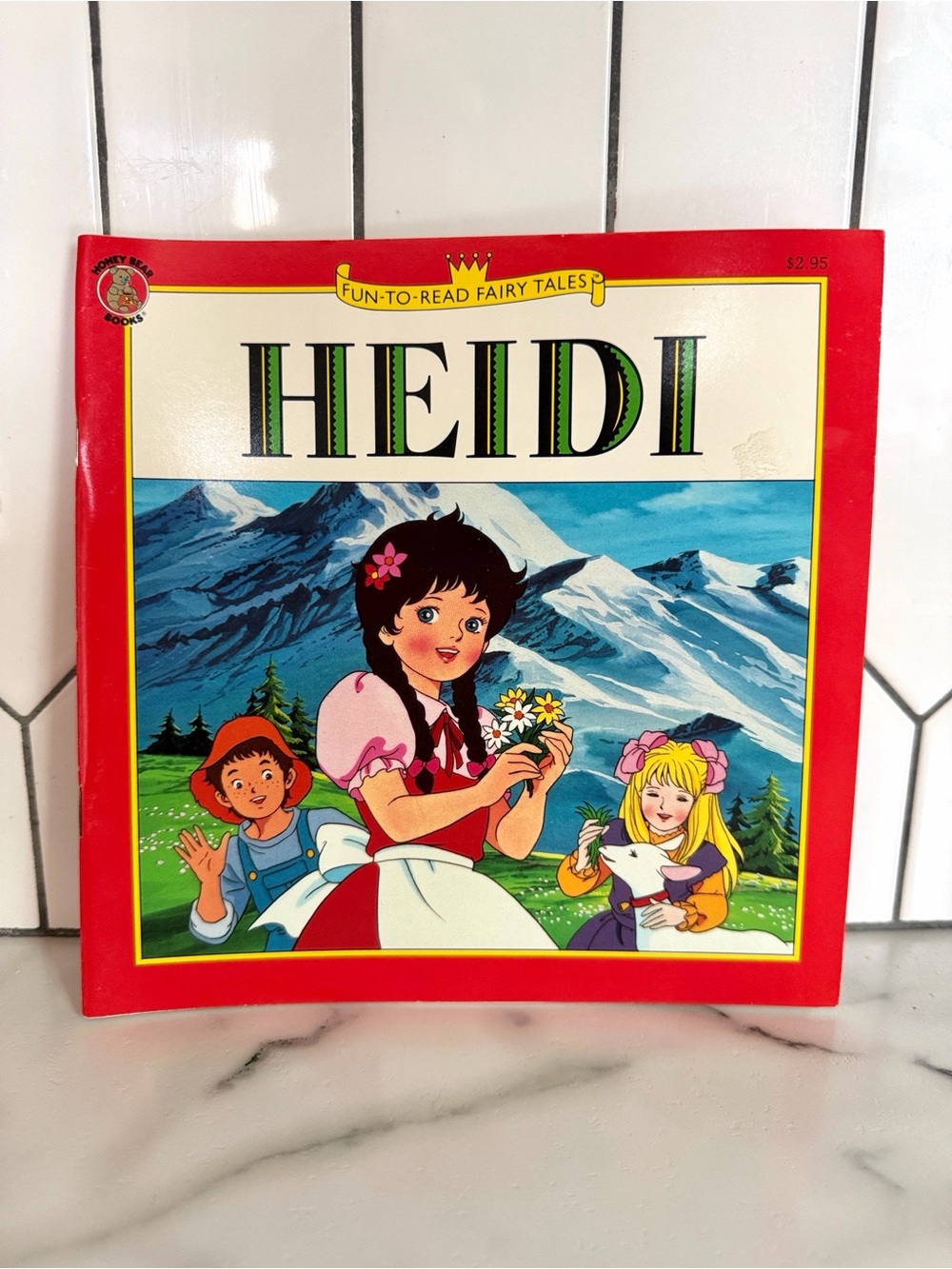 Vintage 1995 Honey Bear Books Fun-To-Read Fairy Tales “Heidi”